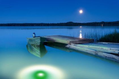 Green/White Apollo Iris Underwater LED Lighting System (120 foot power cord)
