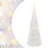 Artificial Christmas Tree Pop-up 100 LEDs White 59.1"