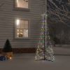 Christmas Cone Tree Colorful 200 LEDs 2x6 ft