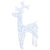 Reindeer Christmas Decoration 90 LEDs 23.6"x6.3"x39.4" Acrylic