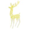 XXL Acrylic Christmas Reindeers 250 LED 2 pcs 70.9" Warm White