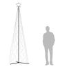 Christmas Cone Tree Cold White 500 LEDs 3x10 ft