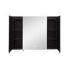 [PICK UP ONLY ] 36x26 inch Black LED Mirror Medicine Cabinet Surface, Defogger, Anti-Fog,Dimmable Lights Brightness Memory
