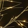 Christmas Tree 220 LEDs 7 ft Warm White Willow Indoor Outdoor
