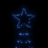 Christmas Cone Tree Blue 1400 LEDs 5x16 ft