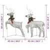 Christmas Reindeers 6 pcs Gold 120 LEDs