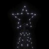 Christmas Cone Tree Cold White 200 LEDs 2x6 ft