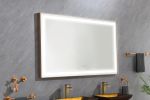 (ONLY FOR PICKUP) 72in. W x 36 in. H Super Bright Led Bathroom Mirror with Lights;  Metal Frame Mirror Wall Mounted Lighted Vanity Mirrors for Wall;