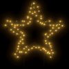Christmas Light Decoration with Spikes Star 115 LEDs 33.5"