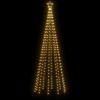 Christmas Tree with Spike Warm White 310 LEDs 10 ft