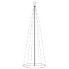 Christmas Cone Tree 100 Warm White LEDs Decoration 2x6 ft