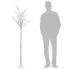 Christmas Tree 220 LEDs 7 ft Warm White Willow Indoor Outdoor