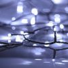 LED String with 300 LEDs Cold White 98.4' PVC