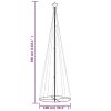 Christmas Cone Tree Colorful 310 LEDs 3x10 ft
