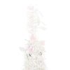Artificial Christmas Tree Pop-up 100 LEDs White 59.1"