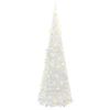 Artificial Christmas Tree Pop-up 200 LEDs White 82.7"
