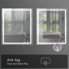 LED Bathroom Vanity Mirror with Light,30*36 inch, Anti Fog, Dimmable,Color Temper 5000K,Backlit + Front Lit,Both Vertical and Horizontal Wall Mounted