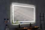 (ONLY FOR PICKUP) 60in. W x 48 in. H LED Lighted Bathroom Wall Mounted Mirror with High Lumen+Anti-Fog Separately Control bedroom full-length mirror b