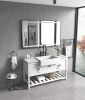 (ONLY FOR PICKUP) 72in. W x 48 in. H Super Bright Led Bathroom Mirror with Lights;  Metal Frame Mirror Wall Mounted Lighted Vanity Mirrors for Wall;