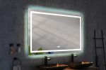 (ONLY FOR PICKUP) 60in. W x 48 in. H LED Lighted Bathroom Wall Mounted Mirror with High Lumen+Anti-Fog Separately Control bedroom full-length mirror b