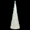 Artificial Christmas Tree Pop-up 150 LEDs White 70.9"