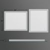 LED Bathroom Vanity Mirror with Light,30*36 inch, Anti Fog, Dimmable,Color Temper 5000K,Backlit + Front Lit,Both Vertical and Horizontal Wall Mounted
