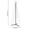 Christmas Cone Tree Colorful 200 LEDs 2x6 ft