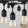Outdoor LED string lights  Hanging back yard lights