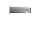 (ONLY FOR PICKUP) 96in. W x 36 in. H Super Bright Led Bathroom Mirror with Lights;  Metal Frame Mirror Wall Mounted Lighted Vanity Mirrors for Wall;
